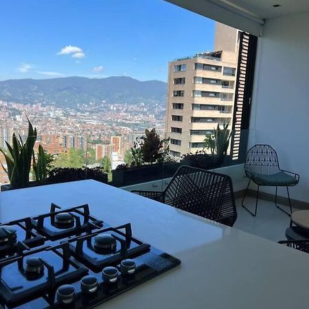 Apartamento De Lujo Con La Mejor Vista De Medellin Apartment Exterior foto