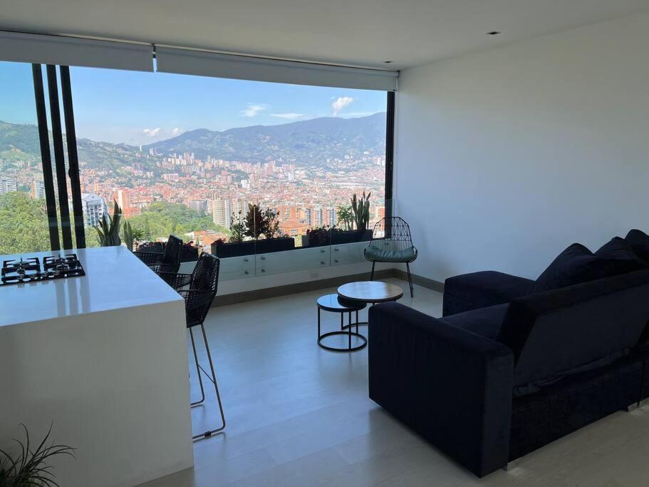 Apartamento De Lujo Con La Mejor Vista De Medellin Apartment Exterior foto