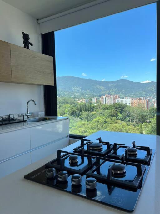 Apartamento De Lujo Con La Mejor Vista De Medellin Apartment Exterior foto