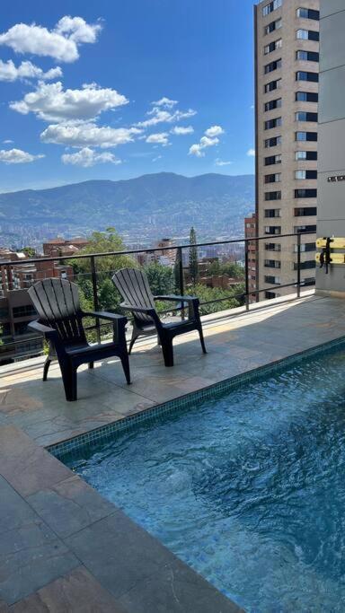 Apartamento De Lujo Con La Mejor Vista De Medellin Apartment Exterior foto