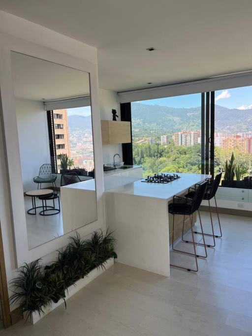 Apartamento De Lujo Con La Mejor Vista De Medellin Apartment Exterior foto