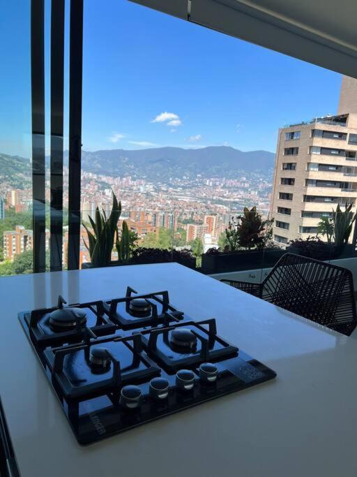 Apartamento De Lujo Con La Mejor Vista De Medellin Apartment Exterior foto