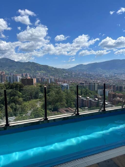 Apartamento De Lujo Con La Mejor Vista De Medellin Apartment Exterior foto